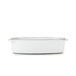 Set de 3 caractere plat rect. oblong 19x13cm blanc cumulus